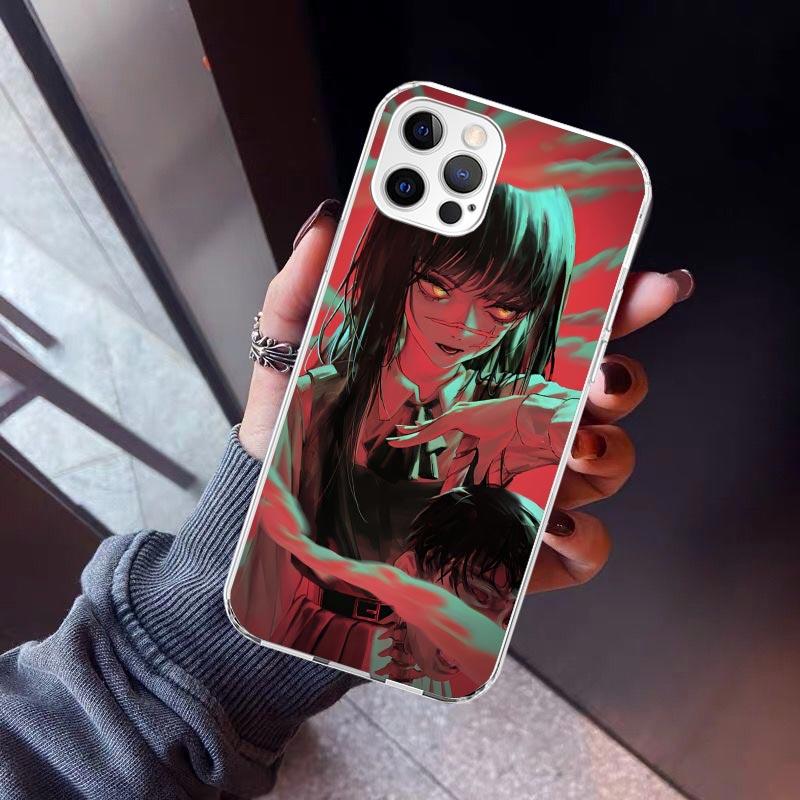 C-Chainsaw Mans Yoru War Devil Phone Case For iPhone 17 Air 16 15 Pro Max 14 Plus 13 Mini 12 11 Cover 7 8 SE Silicone Shell Prin