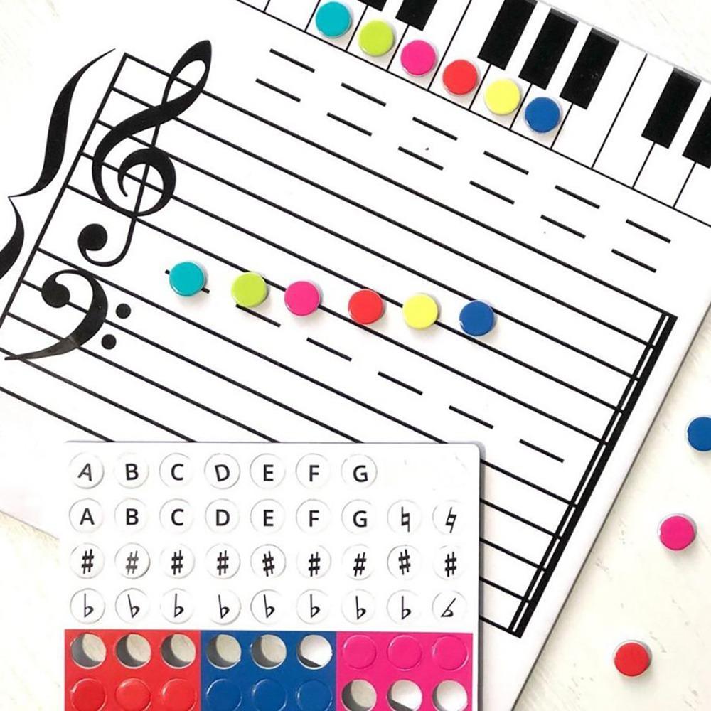 Whiteboard für Musiknoten Magnetisches Notenlese-Board Musik-Lehrtafel Für Klavierlehrer