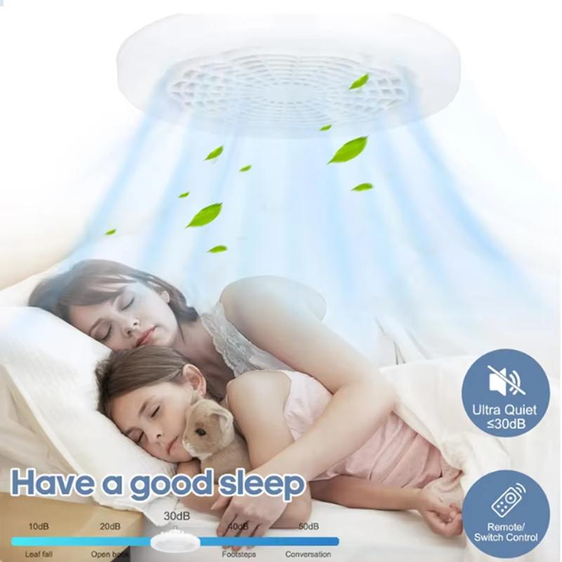 E27 LED Ceiling Fan Light 30W Remote Control Dimmable Integrated Lamp Removable Illumination(Clear stock,first-come,first-served,while supplies last)