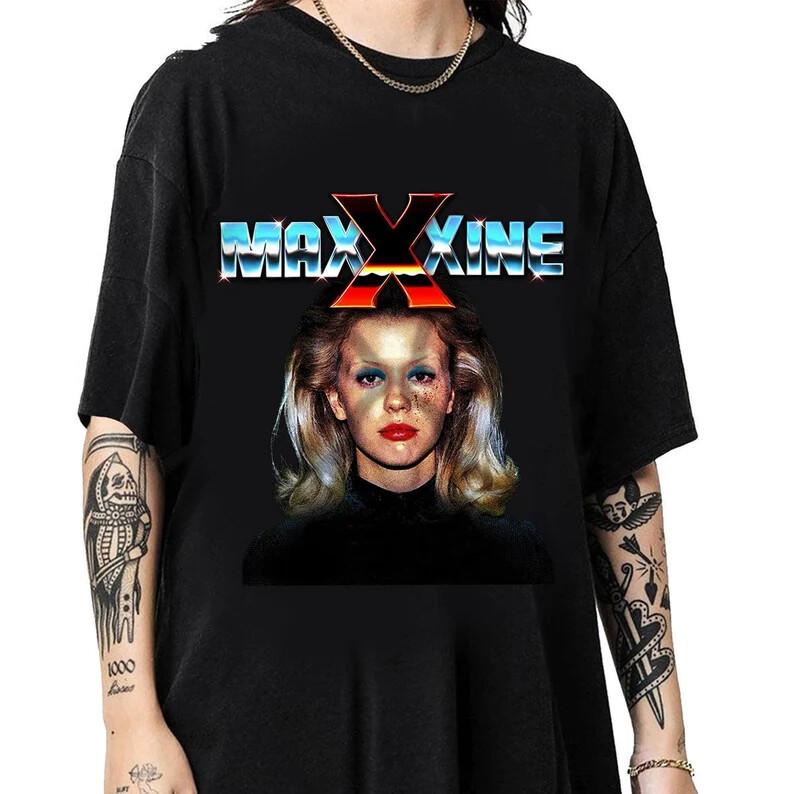 MaXXXine 2024 Movie t-Shirt Mia Goth t-Shirt Unisex T-Shirt XXL