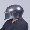 Black Barbuta Helmet  18g Steel Medieval Knight Armor, LARP Cosplay Reenactment Visor Helmet