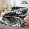 Black fluid Flannel Blanket Warm Soft Halloween Christmas Couch Warm Cozy Decorative Decor Gift for All Season