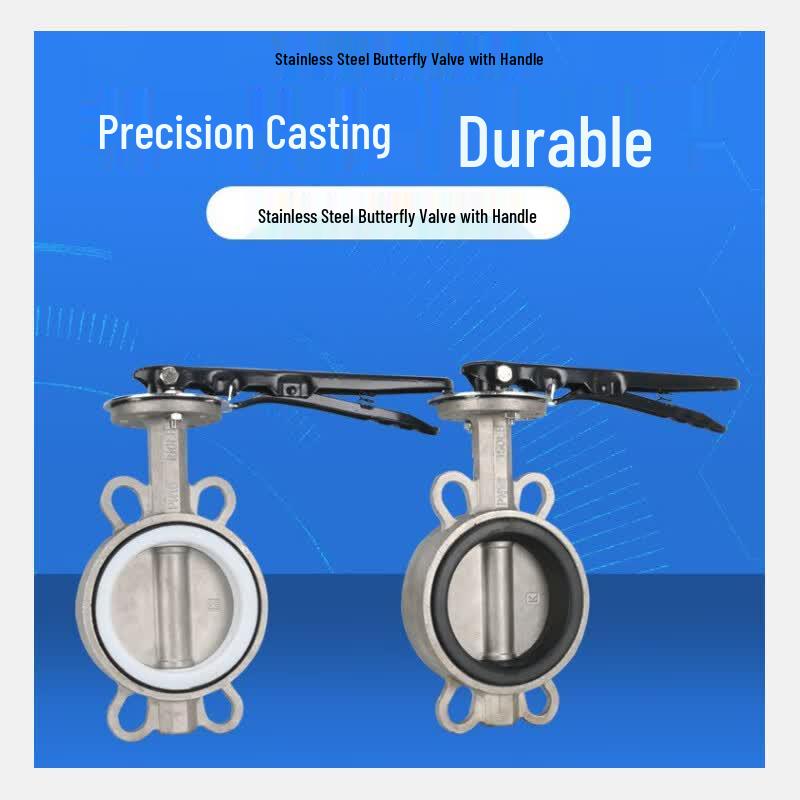 Manual Stainless Steel Wafer Butterfly Valve