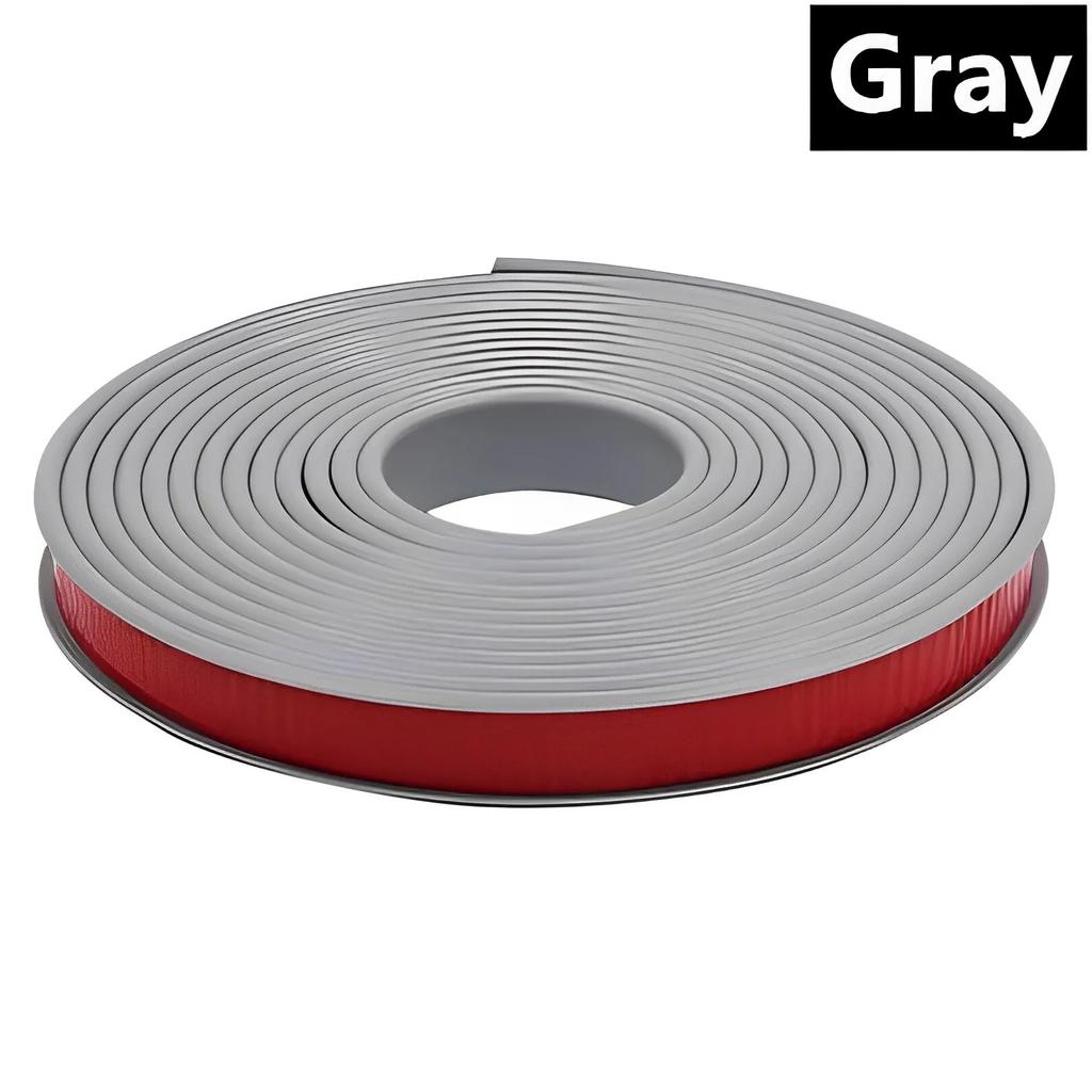 1PC 5m/196.85inch Edge Banding Strip Furniture Board Cabinet Table Chair Protector Cover U-Shaped Silicone Rubber Strip