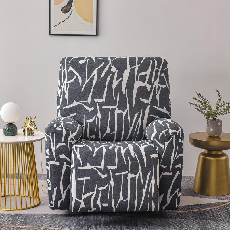 Stretch Recliner Cover 4Pieces/Set Chair Slipcovers Non Slip Slipcover Recliner Furniture Protector For Living Room