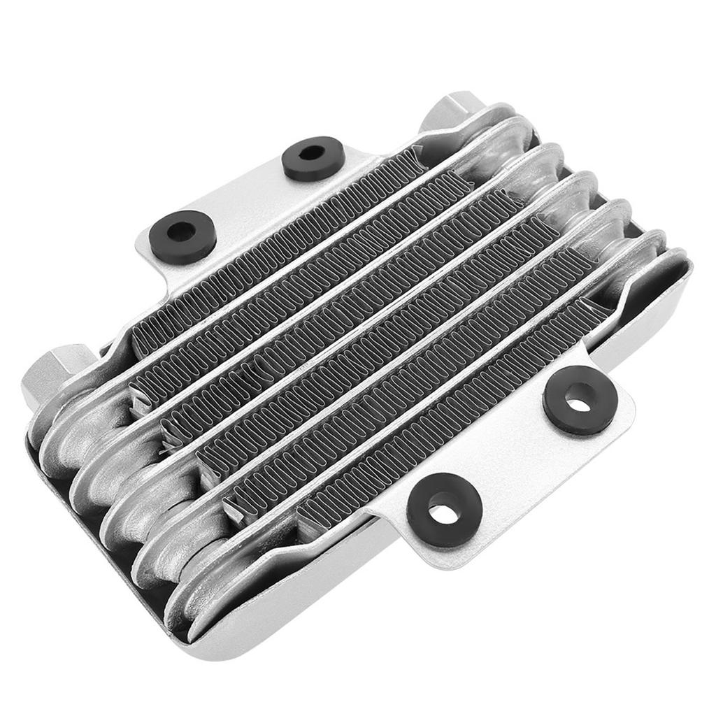 Aluminum 65ml Engine Oil Cooler Cooling   for 100 -250  Motorcycle Dirt Bike ATV Black