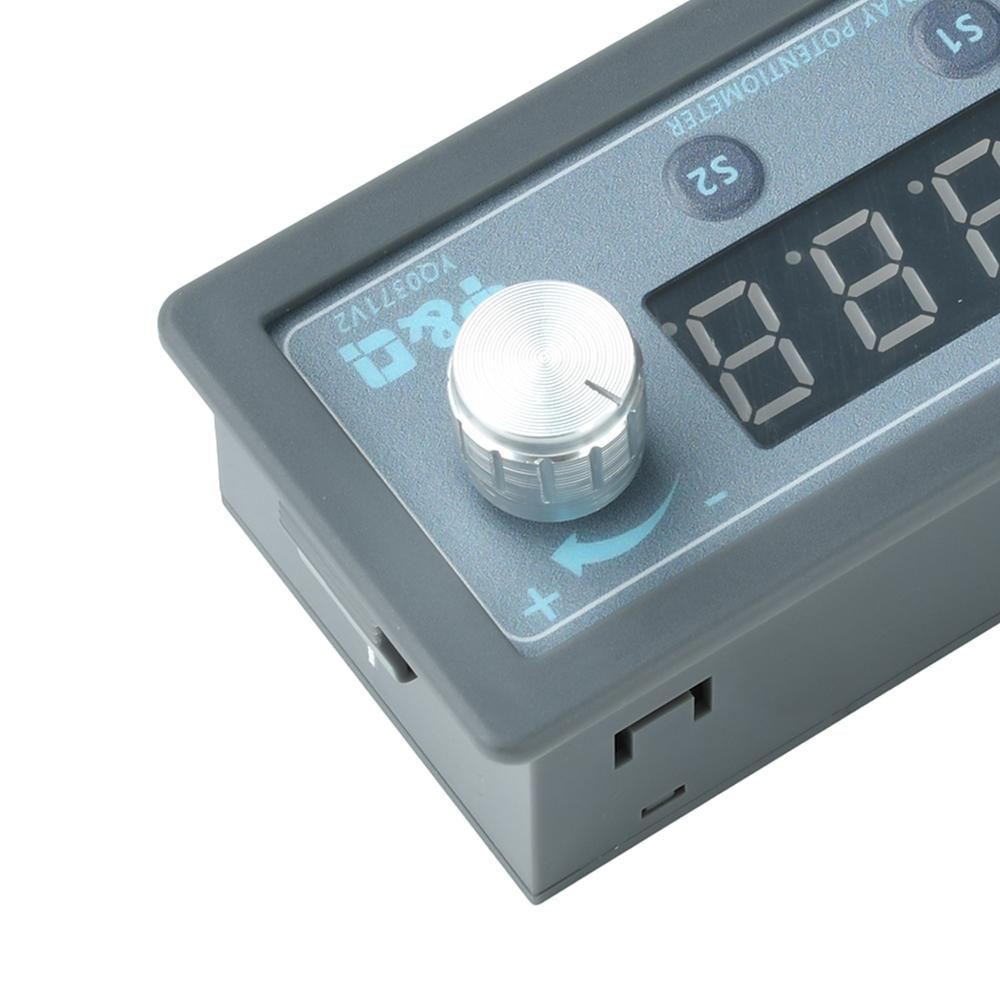 DC 6-30V LED Digital Display Meter Frequency Tester Adjustable Resistor PLC Frequency Converter Resistance 1K 5K 10K