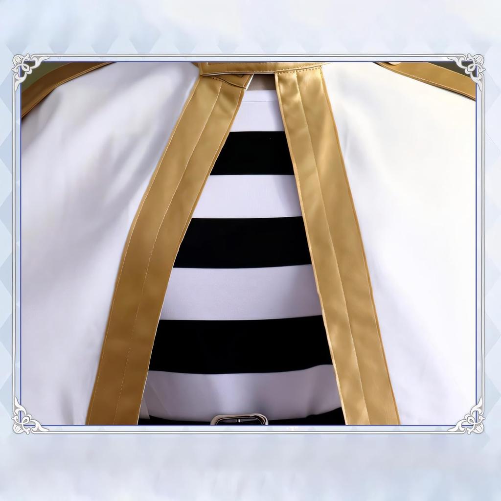 Frieren Cosplay Uniform Set Himmel Cosplay Costume with Wig Fancy Dress Stage Performance Outfit Everyday XL [COSIWO] Wear,