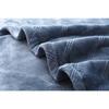Couverture microflanelle 150x230 cm bleu marine - 360gsm