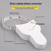 2-Piece Precise 3D Measurement Ruler Set for Waist, Leg, Abdomen, and Head