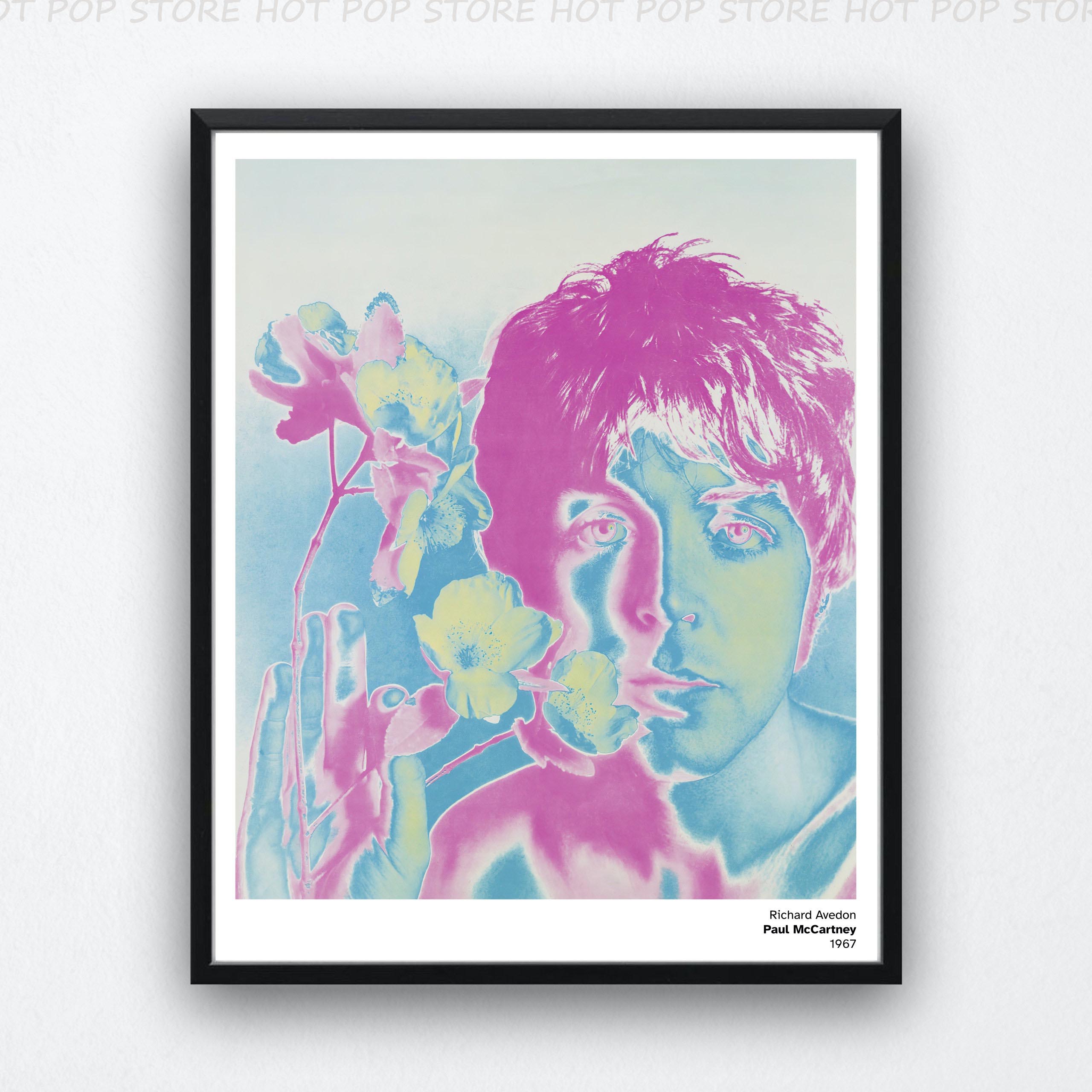 

Коллекция каменоломенов Ричарда Аведона, легендарные британские певцы, музыкальное полотно, постер, роскошный эстетический декор для дома, комнат 21*30cm No Frame