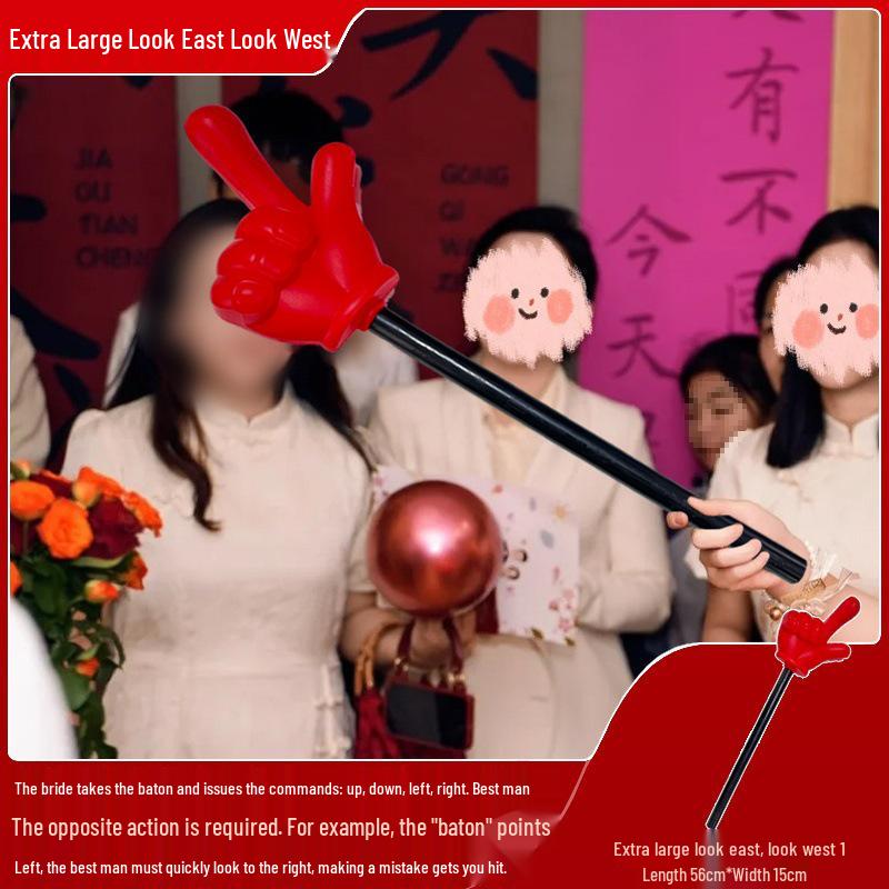 Groom's Prank: Look East Look West Gesture Game – Team-Building Activity for Groomsmen