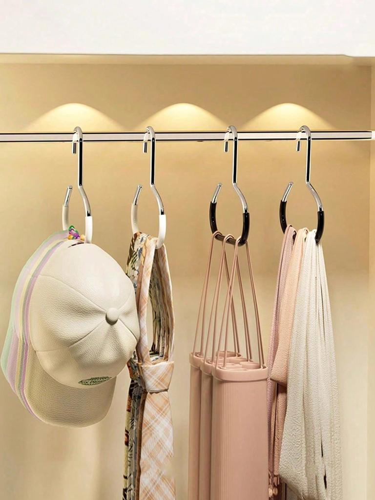 Hat Organizer Rack, Hanging Hat Holder For Wardrobe/Closet, Multi-Functional Hat Display Rack