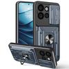 For Motorola Edge 50 Neo 5G/Moto S50 5G Case PC+TPU Kickstand Phone Back Cover with Camera Slider