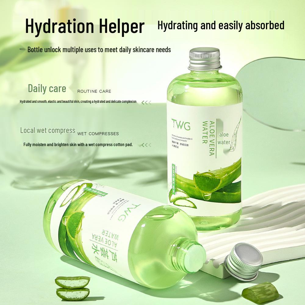 TWG Hydrating Aloe Vera Face Cream - Moisturizing and Soothing Formula with Large Capacity