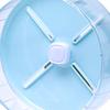 Hamster Exercise Running Wheel Silent Hamster Wheel Toys for Small Pets Hamster Cage 20cm 7.9in Blue