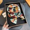 Long Small Silk Scarf Women's Autumn and Winter Versatile Thin and Narrow Scarf with Shirt Fashion Headband New Decorative Scarf