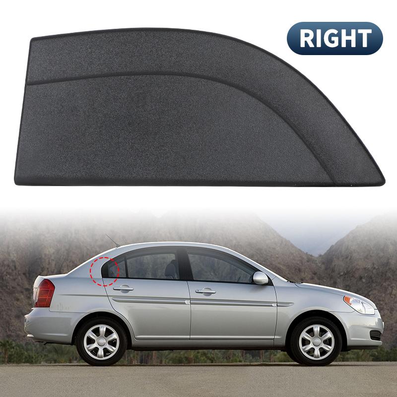 Left Right Rear Door Triangle Trim 83840-1E000 for Hyundai Accent 2006 2007 2008 2009 2010 Rear Door Delta Molding 83830-1E000