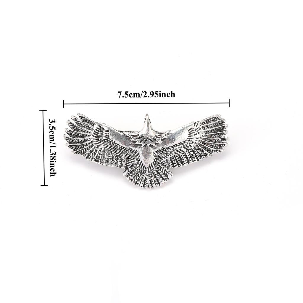 Viking Retro Eagle Hair Clip Spring Clip Fashionable Multifunctional Hair Accessory Women's Hair Clip Party Headpiece