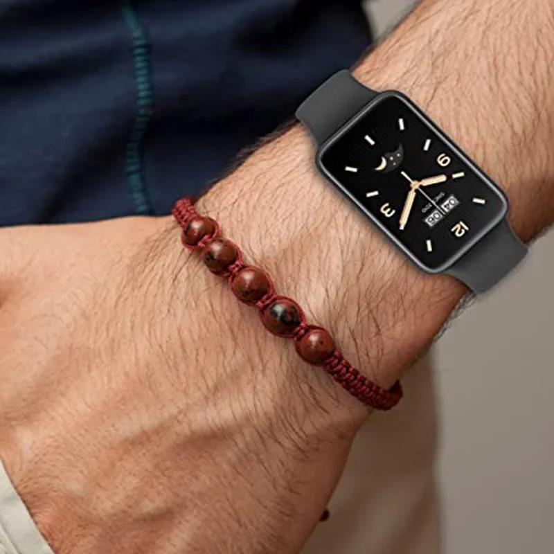 Armband für Mi Band 7 Pro Armband Flüssigsilikon Armband Smartwatch Armband für MiBand 7pro Armband Zubehör