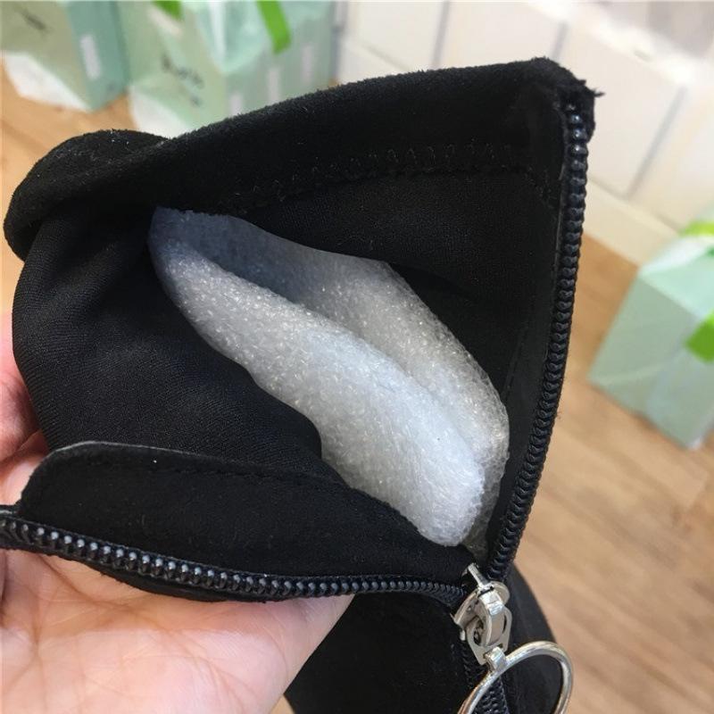 

Leather low-heeled short boots female Martin boots rear zipper thin versatile foreign style short boots female pointed elastic thin boots female 34