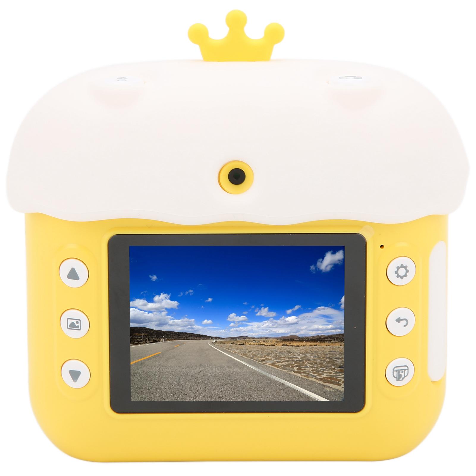 

Детская камера с мгновенной печатью 12MP 1080P 2,4-дюймовый экран IPS Мини цифровая камера Игрушки