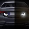Reflective Motorcycle Stickers, Reflective Warning Stickers | Funny Cat's Eye Car Sticker - Motorcycle