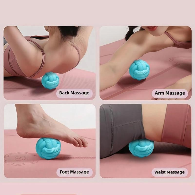 Massage Balls for Feet, Back, Hand, Muscle Relaxation Relaxation Balls Massager Roller for Plantar Fasciitis, Exercise