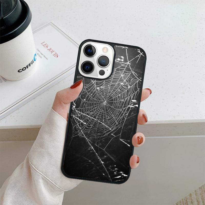 

Чехол для телефона Паутина на Хэллоуин Для iPhone 17 Air 16 pro max 15 14 plus 12 13 Защитная крышка coque iPhone 13pro max