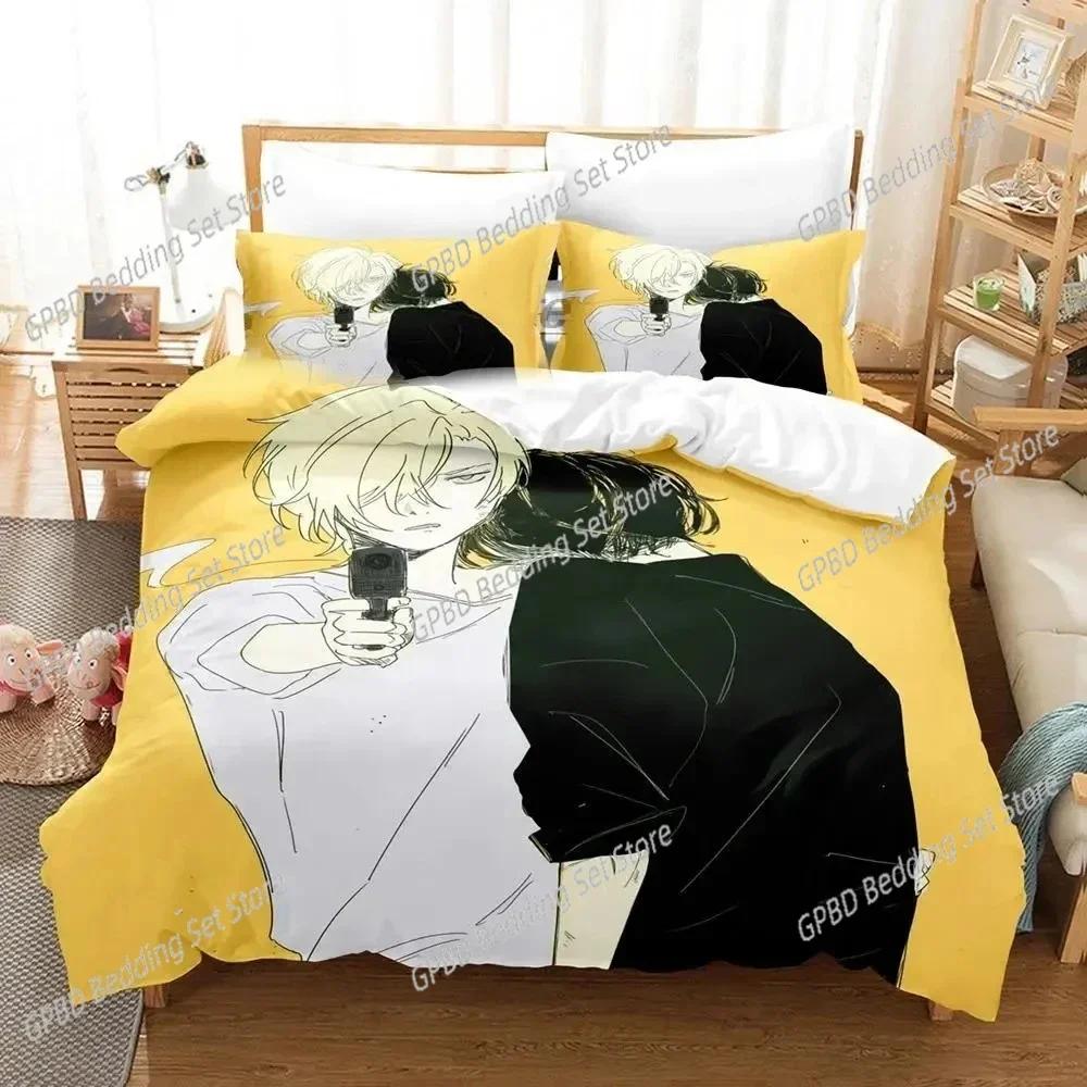 Anime Banana Fish 3D NEW Duvet Cover Pillowcase Bedding Set Adult Boy Girl Bedroom Decoration Children Single Double Large