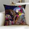 Popular Game Hades Cushion Cover Soft  EasyWash Pillow Case  Versatile for Couch Bed Travel and Office