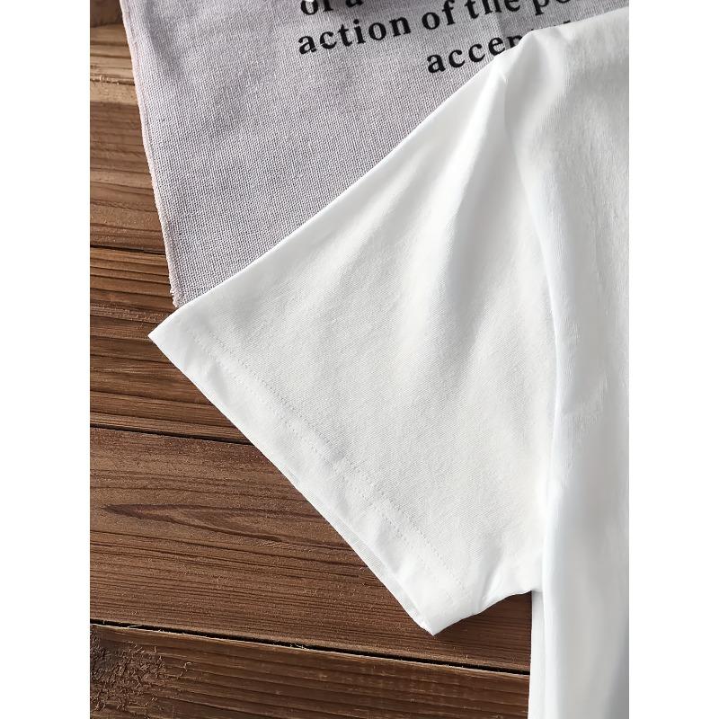 European Size European Size Women'S  Short Sleeve T-Shirt with Butterfly Print - Casual Round Neck Tee, Lightweight & Breathable for Spring/Summer