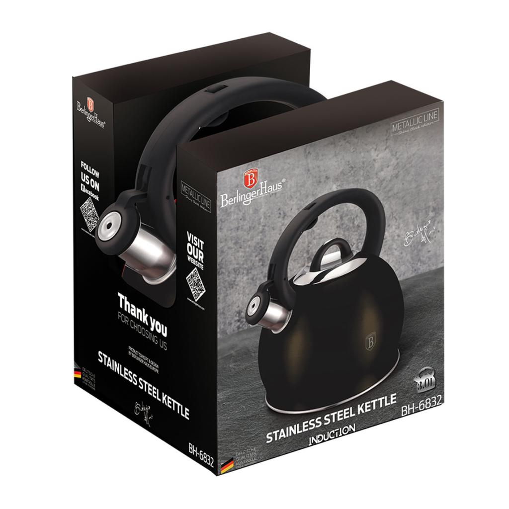 3L BERLINGER HAUS BH-6832 KETTLE WITH WHISTLE
