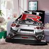 Fashion Print G GTR Blanket For Sofa Office Bed Plane Travel Sleep Read Relax Camping Soft And Warm