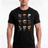 Edible Mushroom Fan Mycology Types Gift Print Tshirt Summer Casual Cotton Tee Oversized Streetwear Tops Unisex Men Women