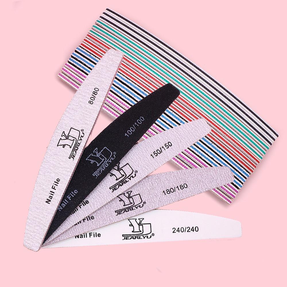 Professional Sandpaper Nail File Double Sided Manicure Tool Durable Nail File DIY Nails