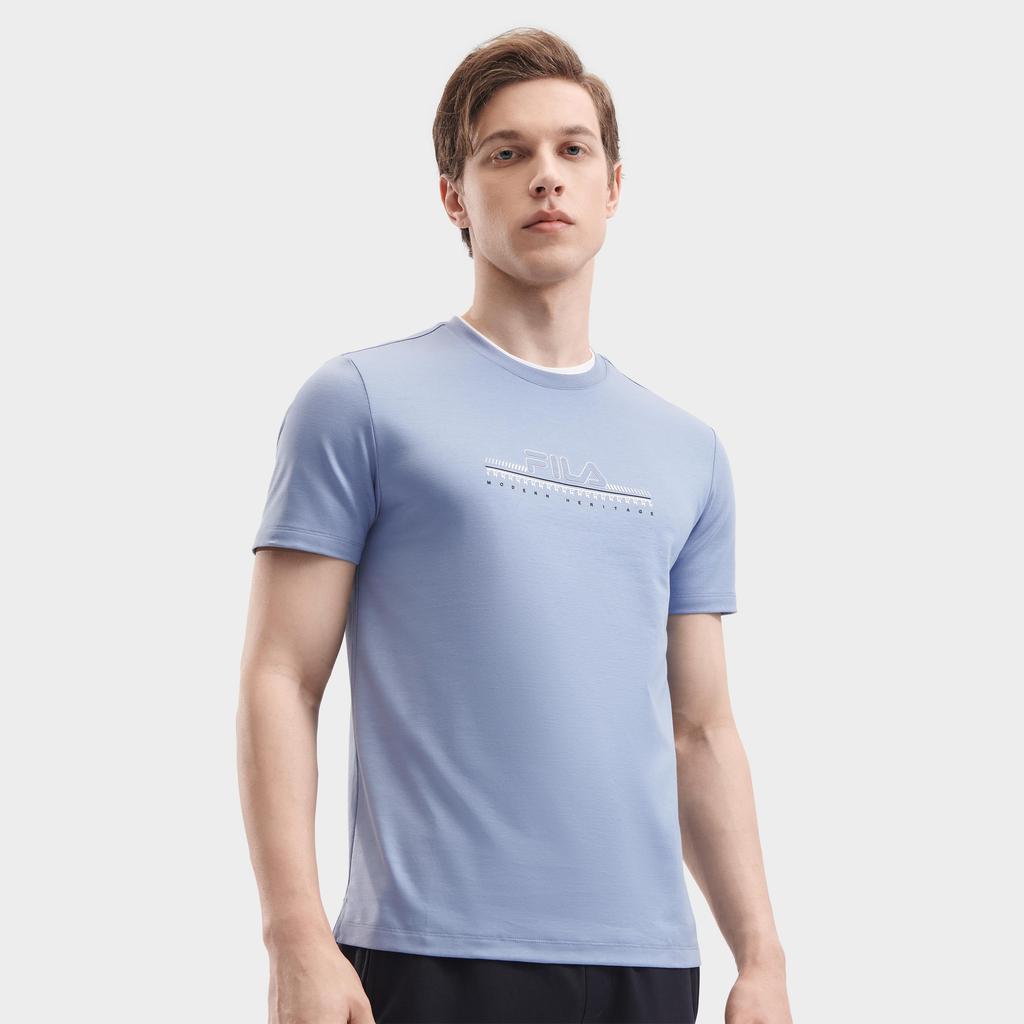 Fila T-Shirt Men's Zhu Yuan Blue F11M421105FBU