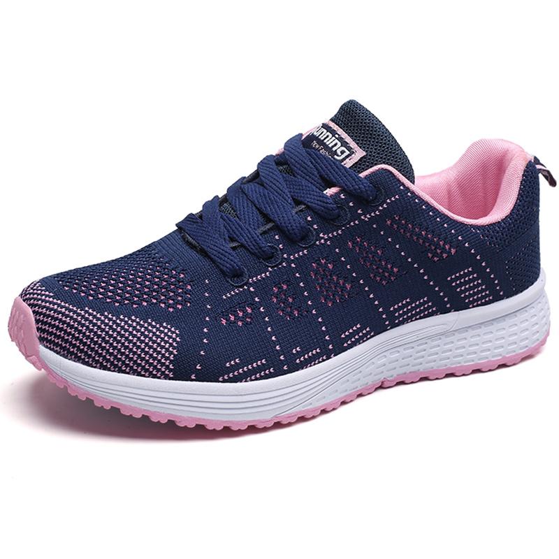 Women'S Sneaker Breatherable Women'S Sports Shoes For Woman White Sneakers Lightweight Baskets Femmes  Tennis Casual Sports