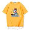 Japanese trendy brand pure cotton short-sleeve T-shirt for men and women, summer trendy personalized cartoon casual student loose short-sleeve top