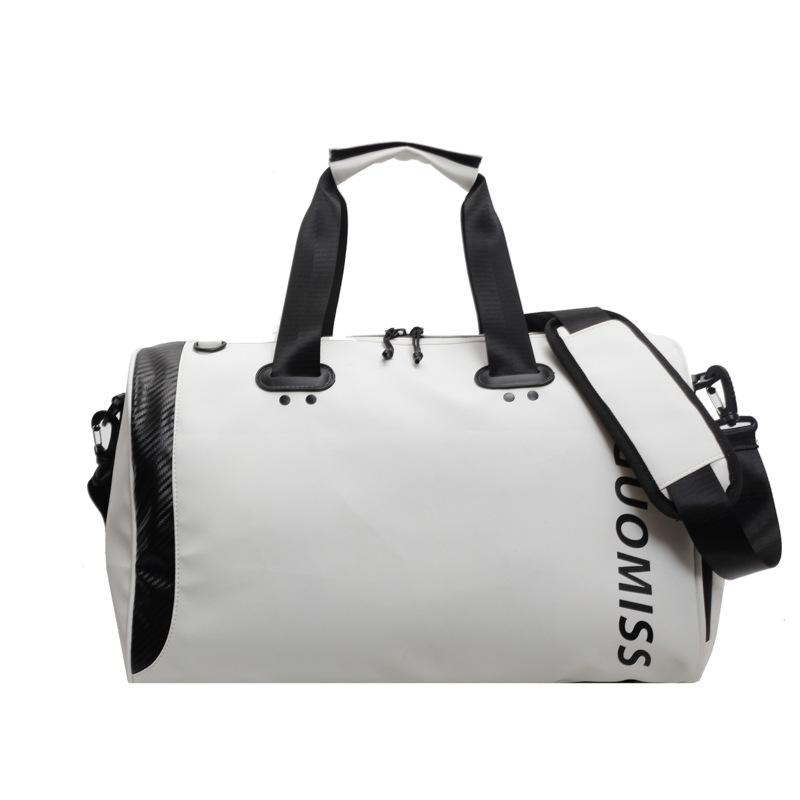 New large-capacity travel bag women's short-distance storage duffel bag men's dry and wet separation sports portable shoulder fitness bag