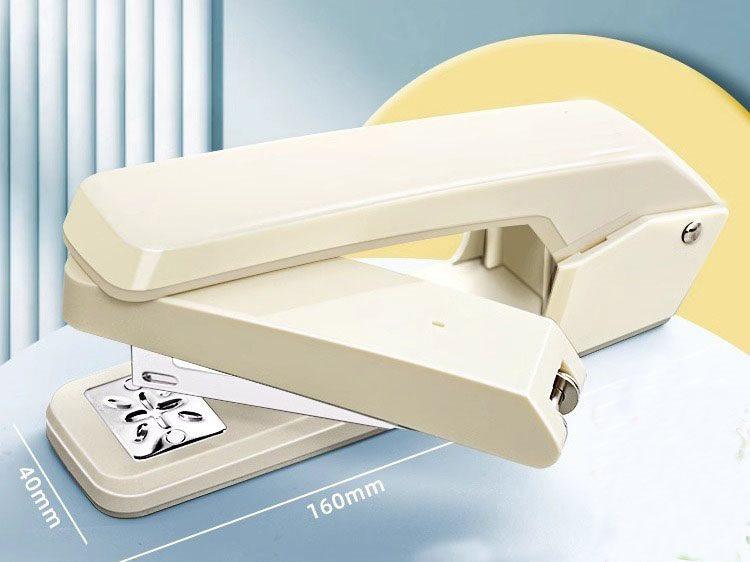Large heavy-duty thickened stapler, household multifunctional rotatable stapler