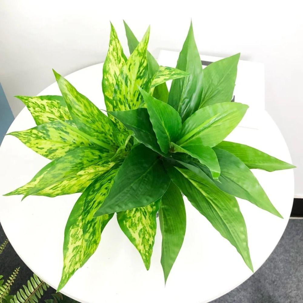 

Artificial Fake Plants Plastic Plant Branch DIY Vegetation Decorative Plant Bedroom