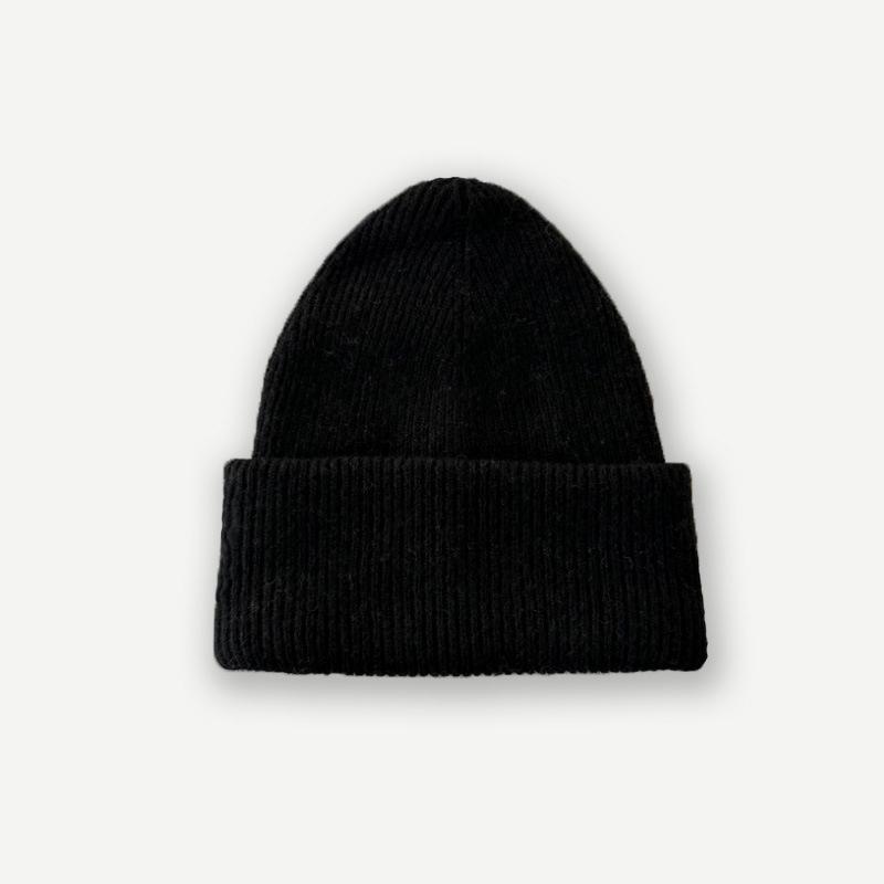 Winter Warm Beanies Casual Thread Hip Hop Hat Adult Women 100% Wool Knitted Skull Cap Gorro Ski Caps Cold Proof Beanies