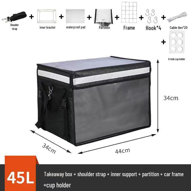 Thickened Rear Cargo Rack Bracket for Electric Scooter Delivery Box