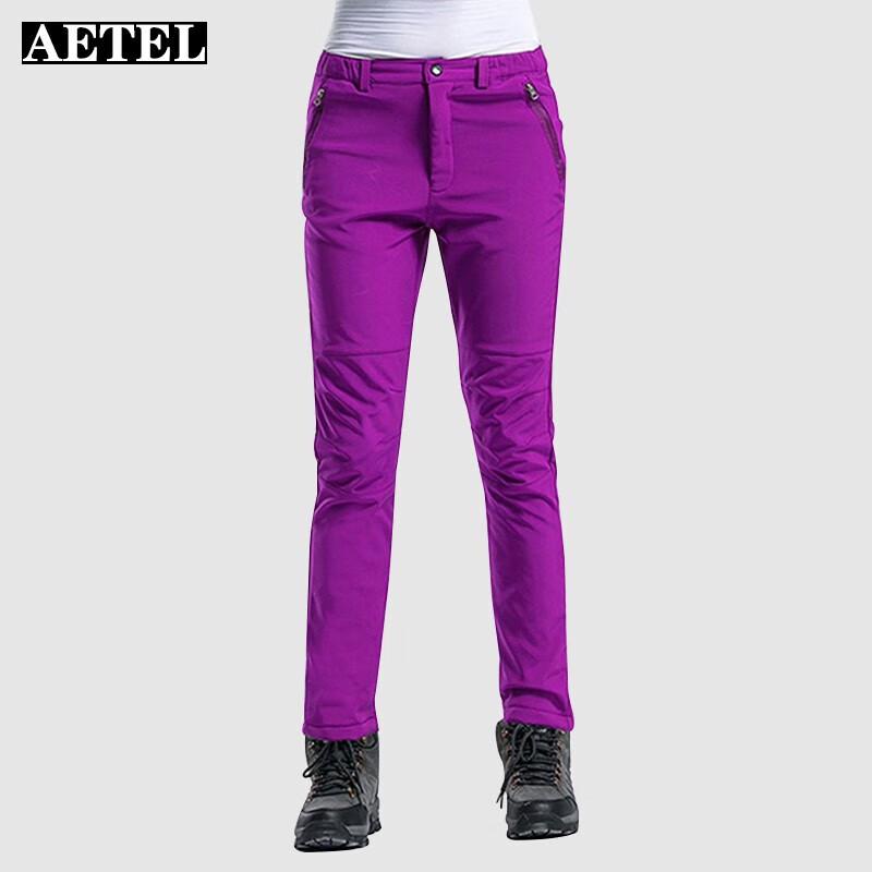 

AETEL K1521 Unisex Fleece-Lined Windproof Outdoor Pants XXL
