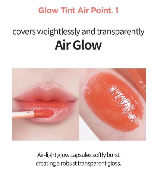 HOLIKA HOLIKA HEART CRUSH GLOW TINT AIR [Official Japanese Product] (4. Bubbly)