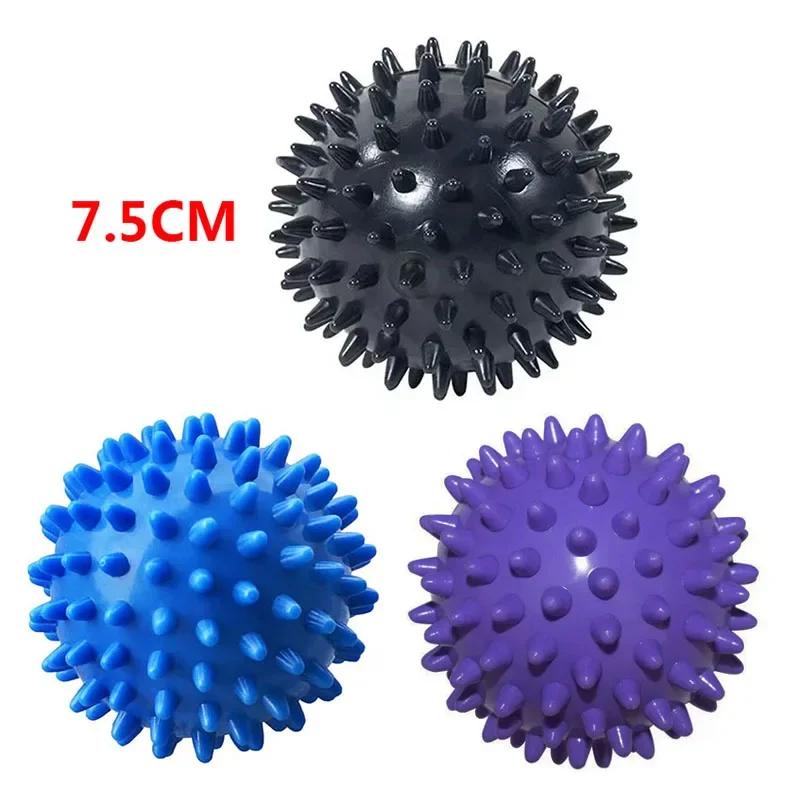 7.5CM Palline Massaggianti Appuntite Palla per Rilascio Miofasciale per Piedi Schiena Mani Massaggiatore Appuntito Yoga Esercizio Fitness Nodi Muscolari Rilassare
