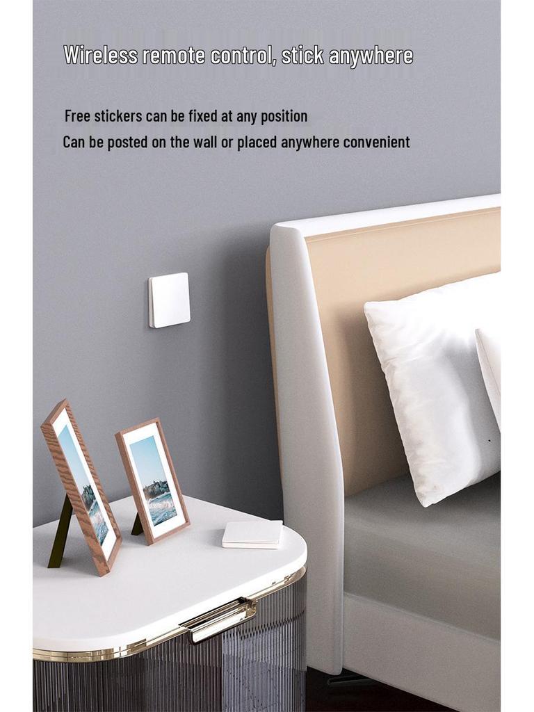 Battery-Free Waterproof Wireless Wall Switch with High Sensitivity