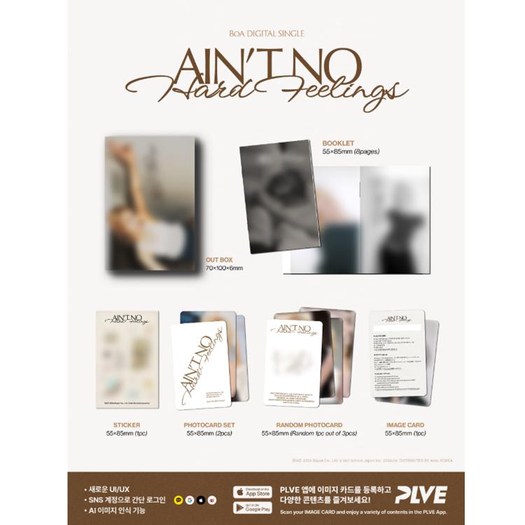 [POB] BoA [Ain’t No Hard Feelings] DIGITAL SINGLE ALBUM [PLVE Ver.]