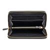 Prada Saffiano Leather Long Wallet Women Wallets Black 1ML506-QWA-F0002